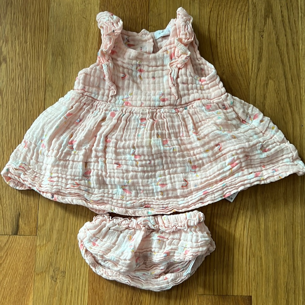 Pink Angel Dear unicorn and rainbow set